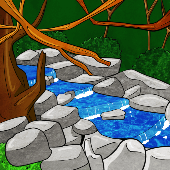 Colored Example for Coloring Book Project